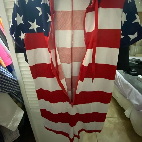 American Flag Unisuit